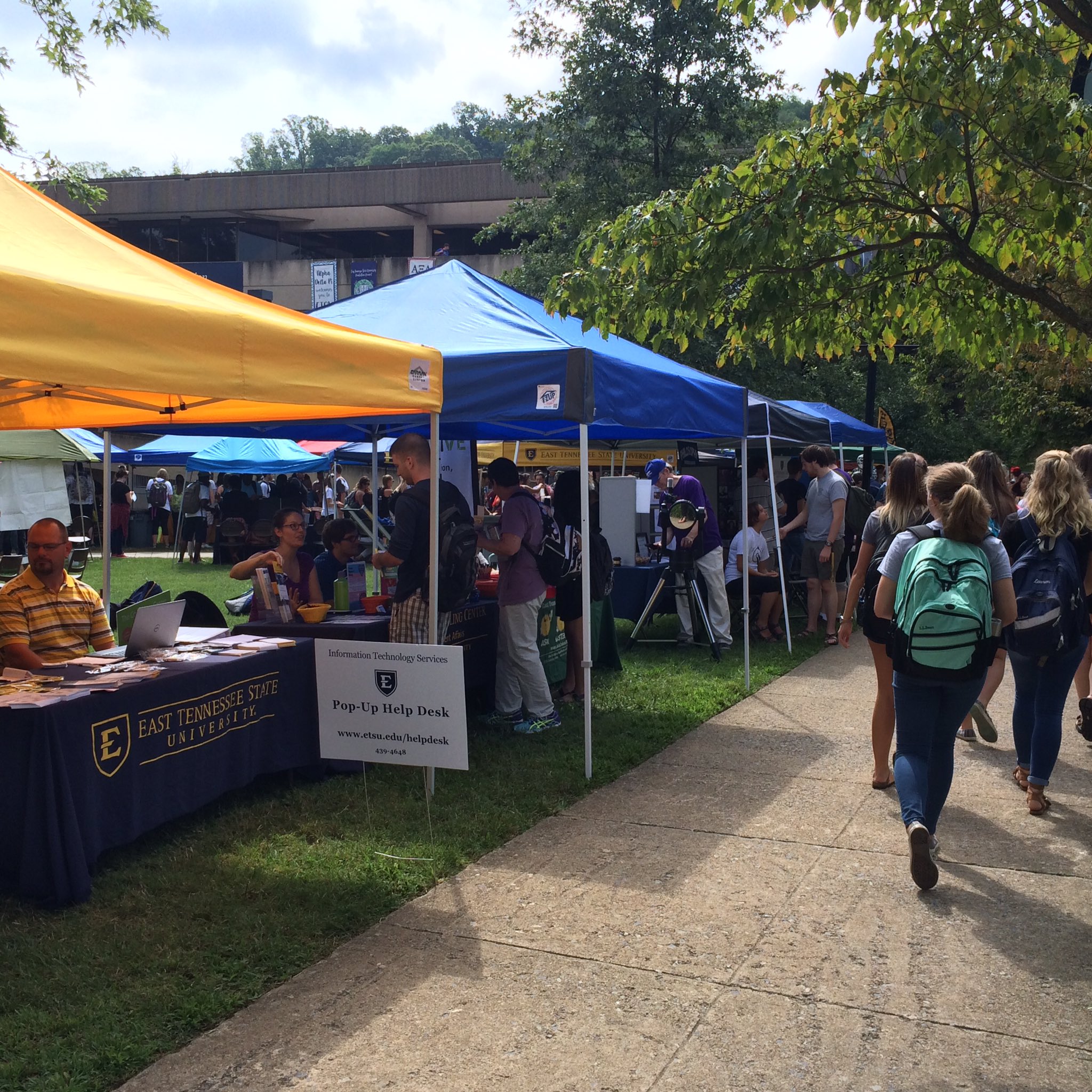 Etsu On Twitter Having Fun At Etsu Campus Organization Roundup