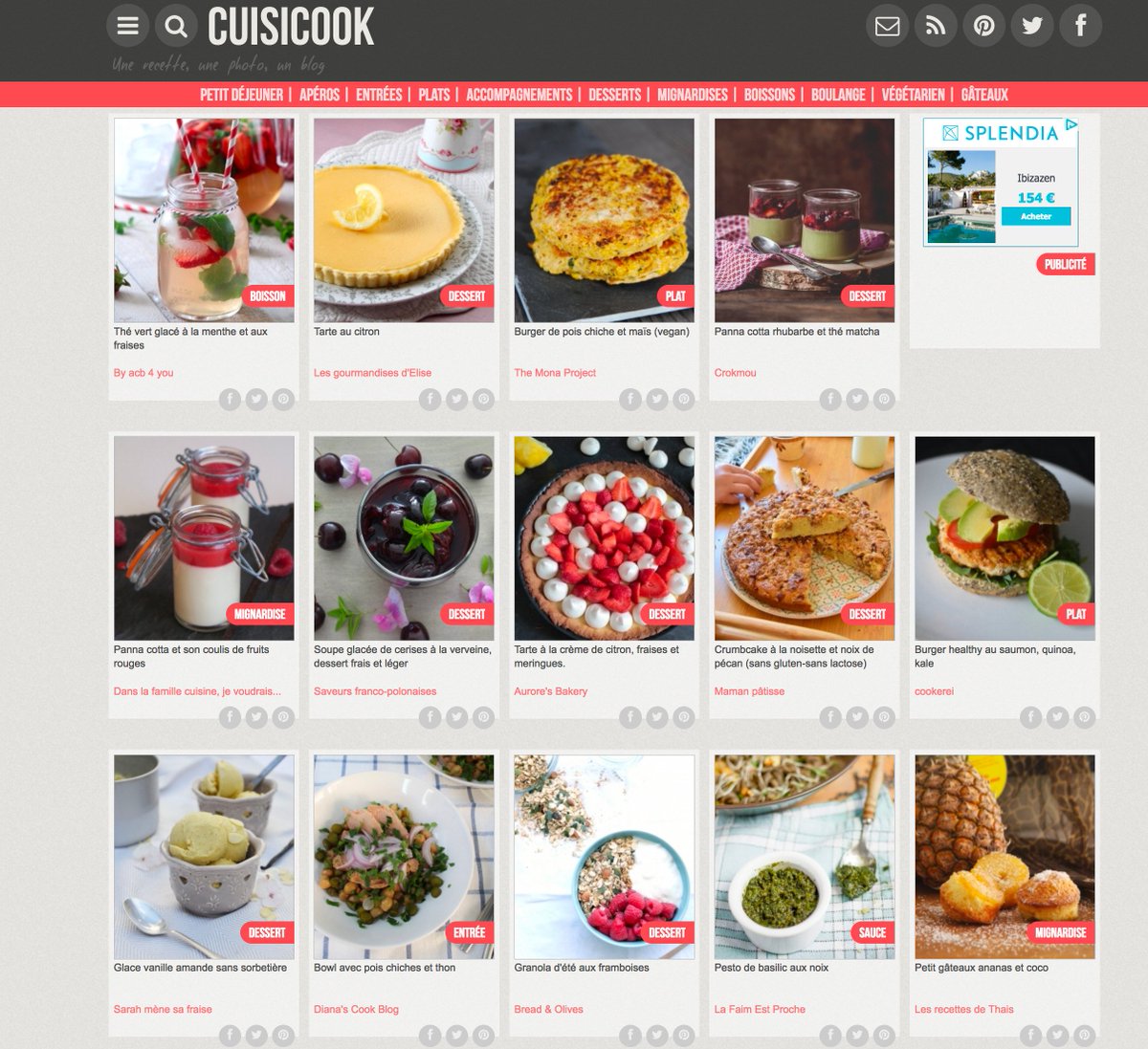 CuisiCook's tweet image. 89 nouvelles recettes de 89 blogueurs différents viennent d'être postées! une préférée? cuisicook.com