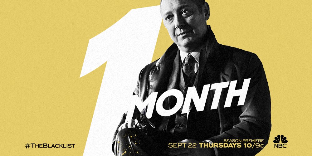 NBCBlacklist's tweet photo. Will he seek vengeance or grant forgiveness? #TheBlacklist returns September 22 at 10/9c. https://t.co/OewAy2EyJ8