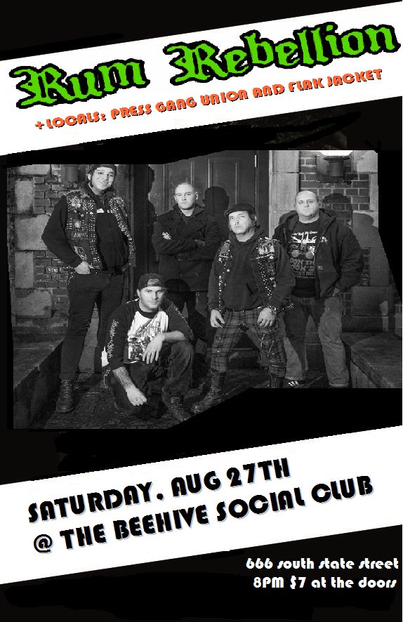 pressgangunion's tweet photo. This Satuday with @RumRebellionpdx at The Beehive Social Club! Come have some fun! #rumrebellion #pressgangunion #oi https://t.co/2LrV7Ec7lF