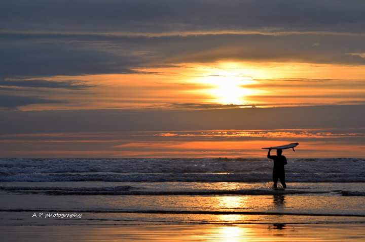 Westward ho! Sunset