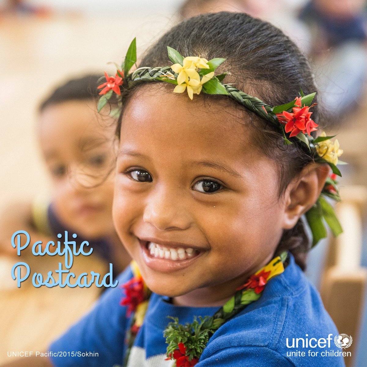 UNICEFPacific's tweet photo. #HappyFriday this cutie is ready for the weekend.#PacificPostcard is from Colonia, Yap State, #FSM. https://t.co/8FxDyDvQeC
