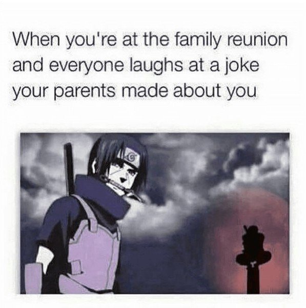 This is why I avoid family gatherings