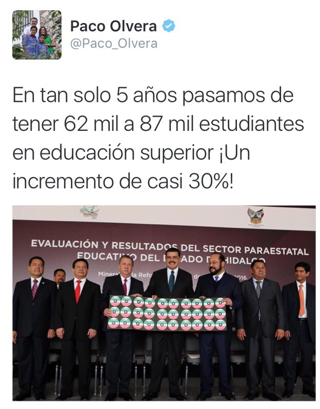 Paco_GlezV's tweet image. Trascendentes logros en #EducacionHidalgo #NuestroLegado @gobiernohidalgo