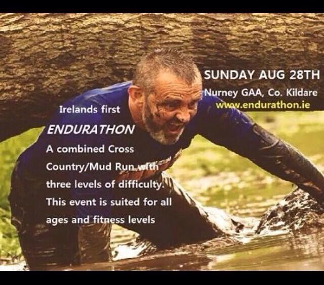Ireland's first ENDURATHON
Next Sunday Aug 28th 10am @ Nurney GAA
For more info &amp; to register go to endurathon.ie