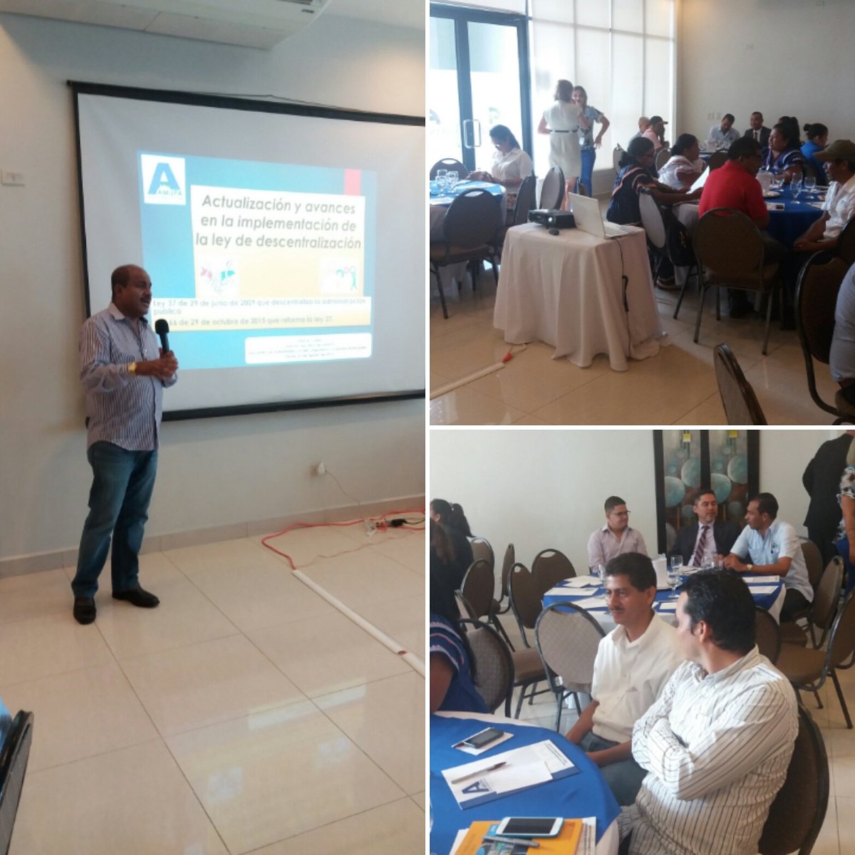 Municipio_David's tweet photo. Alcalde del Distrito David Francisco Vigil dio la bienvenida a la Asociación de Municipios de Panamá #amupa https://t.co/2EhWxDKp61