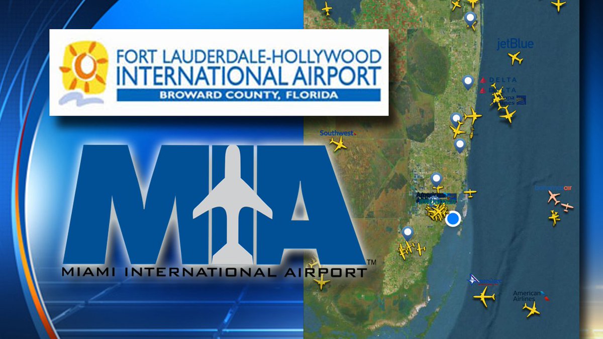 #UPDATE Flights departures/arrivals at MIA & FLL have resumed at a limited pace bit.ly/2bJCjZB?utm_me… https://t.co/RIyLCcqffV