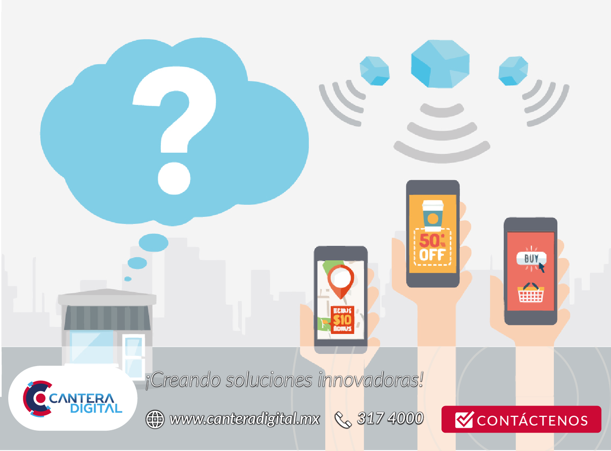 cantera_digital's tweet photo. Mantente a la vanguardia
Beacons el futuro en difusión y #publicidad local vía remota en tu smartphone.
#FelizJueves https://t.co/sZljax9s64