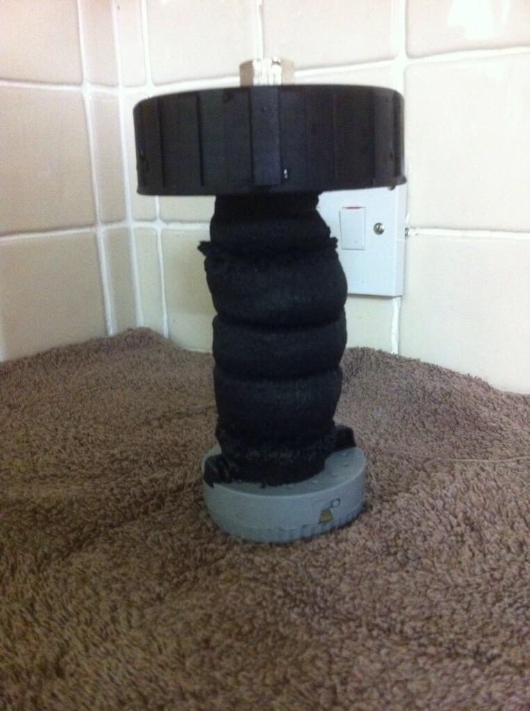 powerflushhull's tweet image. Doing its job,lmao,a correctly fitted filter should have a smear at most.