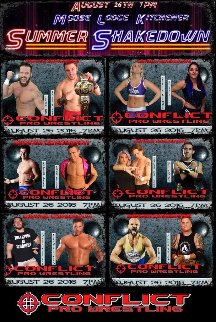 ConflictWres's tweet photo. @JimNyeScience Its only a day away!!!! #kitchener 7pm Get your tickets fans https://t.co/aj9ziGsp1J