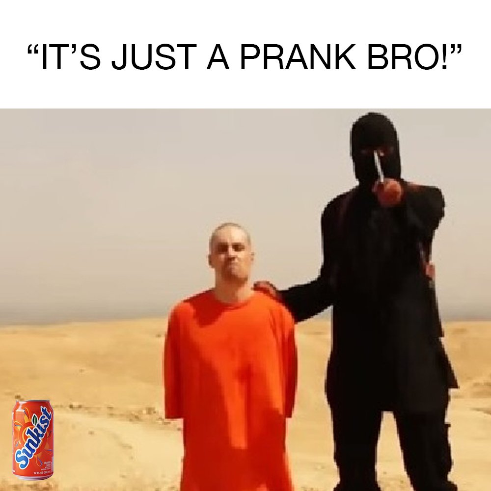 375mL_Sunkist's tweet photo. #pranksters https://t.co/mqUi6TwDY2