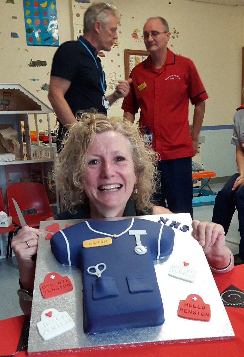 bishylicious's tweet photo. Matron's last day 😢 #retirement #wellearned #cake #byebyetension #hellopension #willbemissed 😍 https://t.co/oq480LHLCm