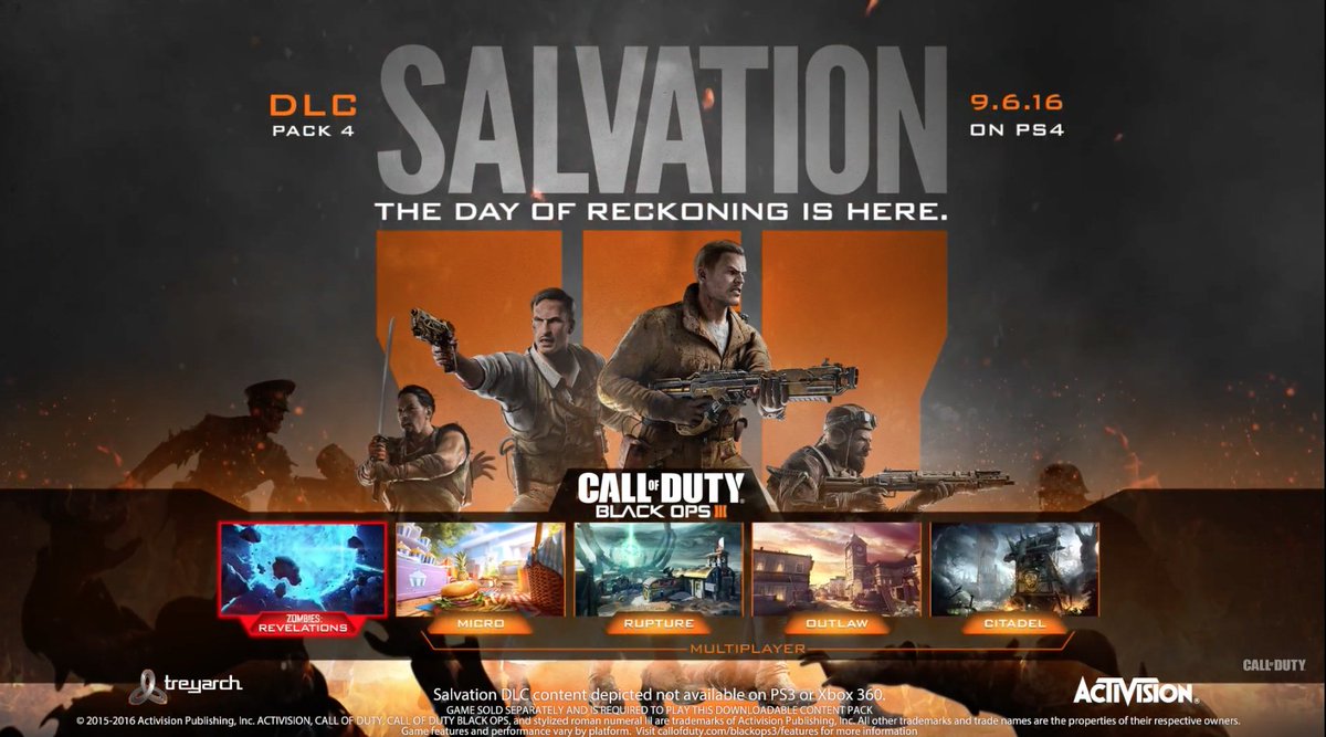 Call of duty: Black Ops 3 salvation