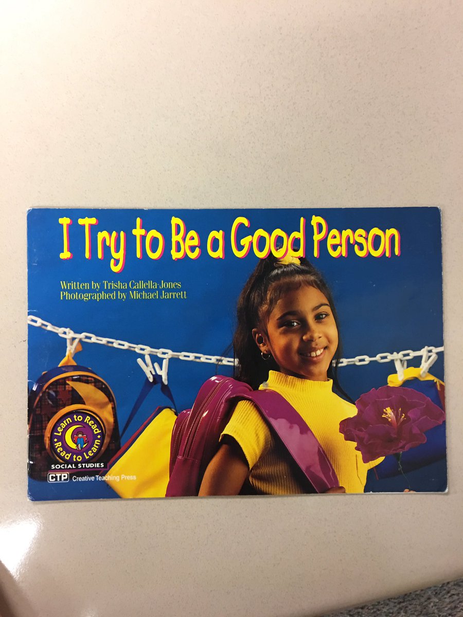 kenyagilmo's tweet photo. Starting school off with a good book https://t.co/oQTwcLxcoT