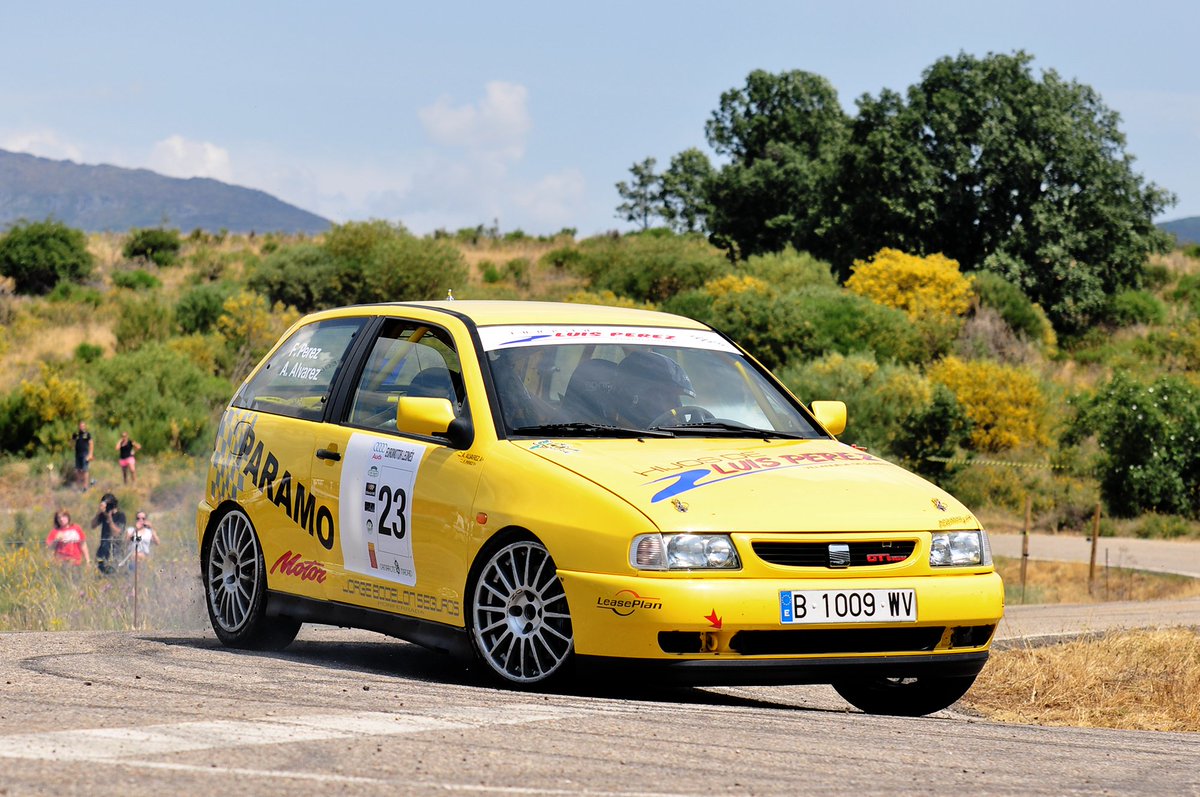 GrALegendRally's tweet image. Francisco Pérez / Alfredo Álvarez confirmados en el IV @GrALegendRally 2016 con Seat Ibiza Junior Ex Mark Blázquez.