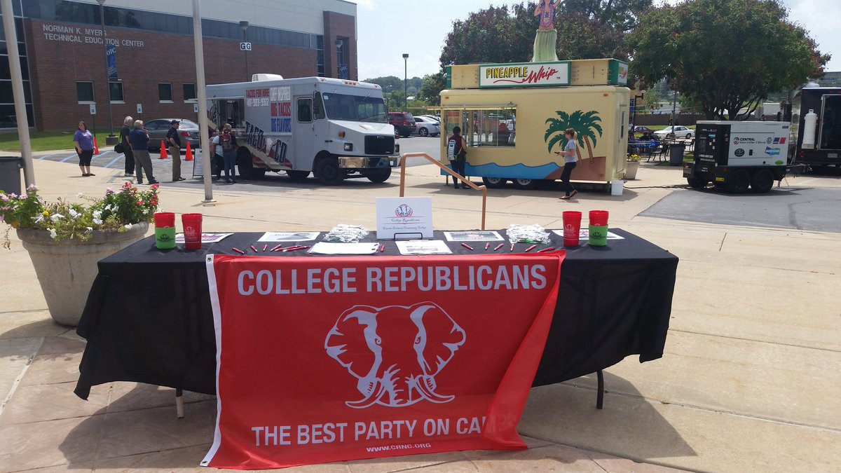 otcgop's tweet photo. Be sure to stop by and say hey at @OTCedu Food Truck Frolic today! We'll be here till 2! https://t.co/vTck76xsYy