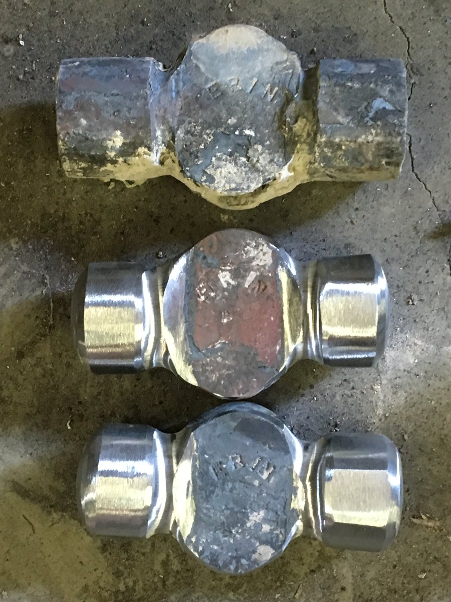 cloudydrawforge's tweet image. Hammers in the process... #blacksmithing #farrier #handforged #horseshoeing #custom #hammers #forged