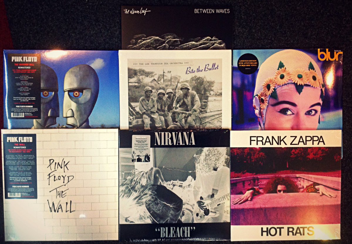 Red_RecordsUK's tweet photo. It's @friday4newmusic time again‼️
@pinkfloyd @Nirvana @blurofficial #FrankZappa @thealbumleaf &amp; more @IndiSwindon https://t.co/RbjuyIomzY