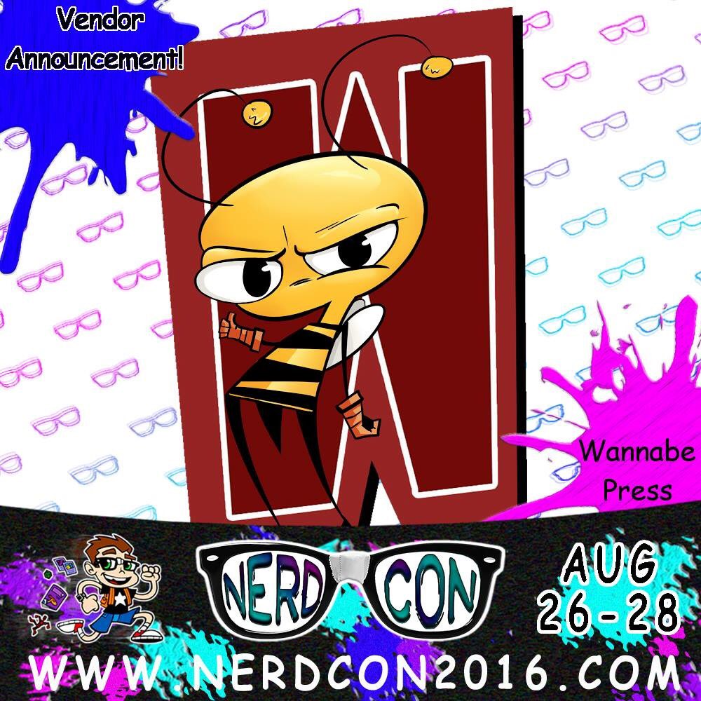 NerdConLive's tweet image. Nerd Con 2016 Vendor Announcement!

Wannabe Press!

@russellnohelty #nerdcon2016 #vendor