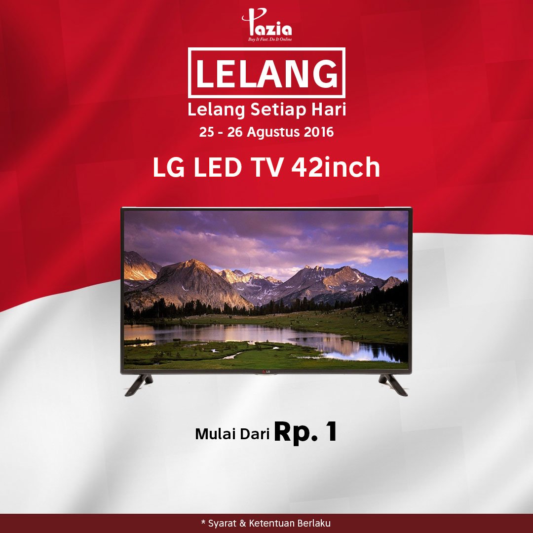 Lelang terakhir, bid sekarang, sebelum hari Rabu jam 2 siang. #LelangSetiapHari goo.gl/3Ov0ew