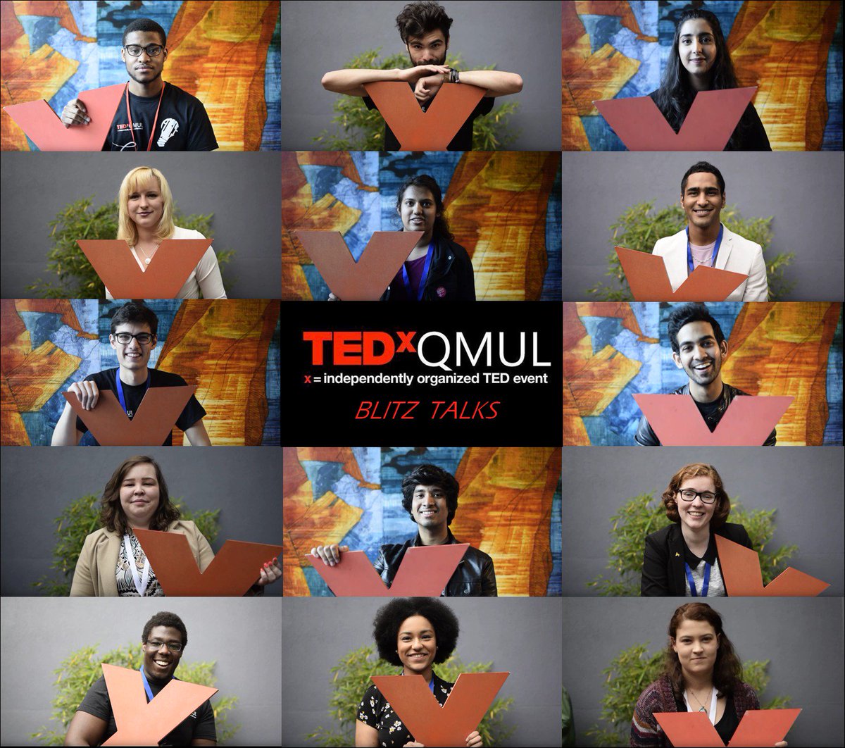 TEDxQMUL's tweet photo. The TEDxQMUL Blitz Talks are back! Check them out on our Facebook page! #tedxqmul #BlitzTalks #30secs #QMUL https://t.co/4fxre0tpso