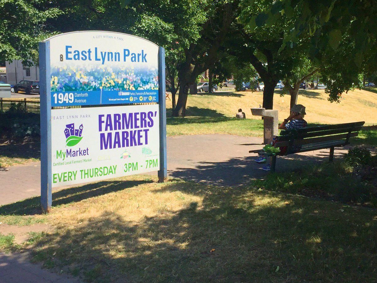 SpiceonDanforth's tweet image. East Lynn Park is where to be! Support local farmers @ the Farmers&apos; Market on Thursdays, down the street from Spice!