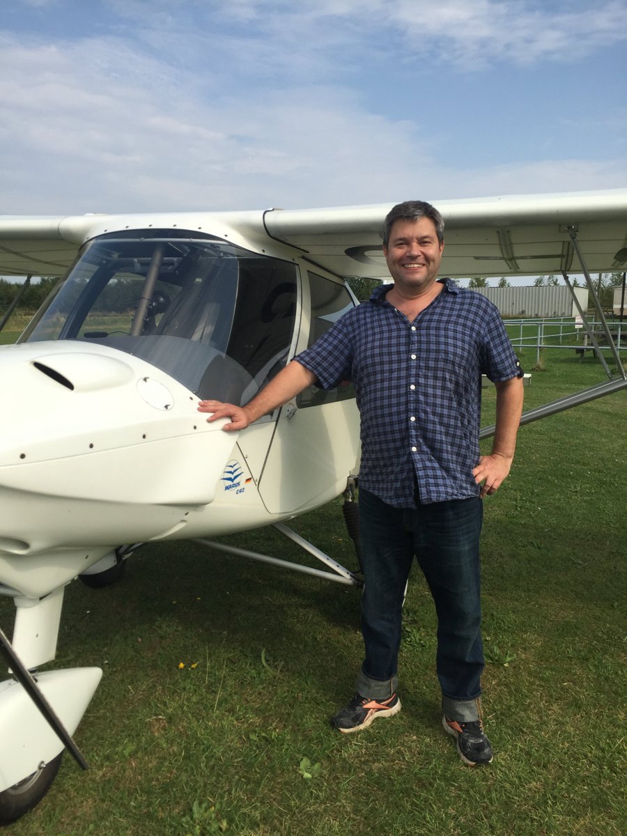 Tony Freeman's first solo today :-) #BMAA