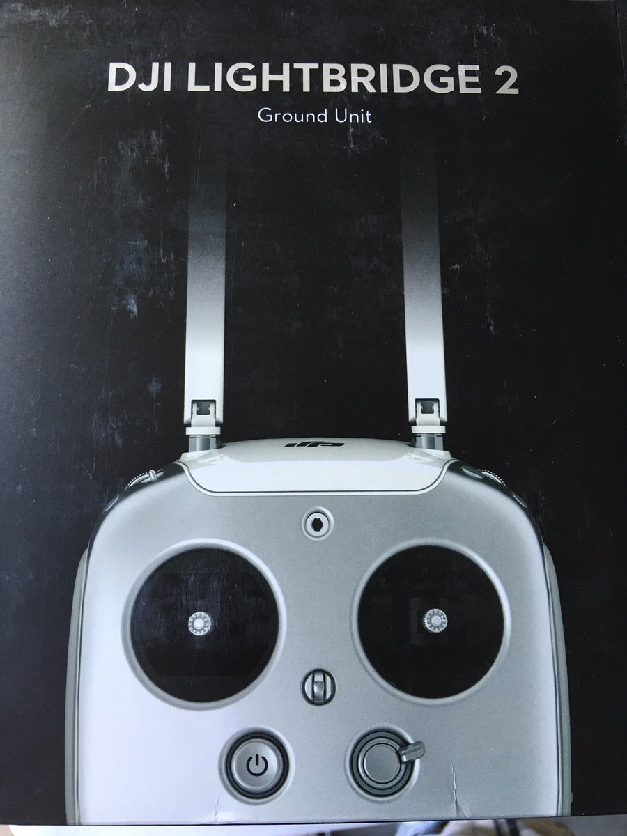 ImagingInflight's tweet photo. @GoFlyHighUSA sent @VolairMedia new 2nd @DJIGlobal #lightbridge2 Ground Unit for #safety #redundancy, known failures https://t.co/YblFBJnRPP