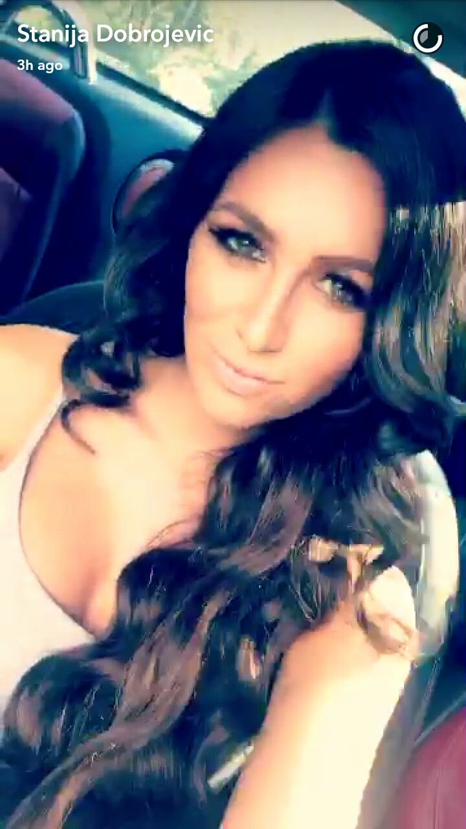 jokamiljanovic's tweet photo. @Stanija Snapchat #Stanki prelepa si,idemo u nove pobede 😘👸💝 https://t.co/J1MKGecghu
