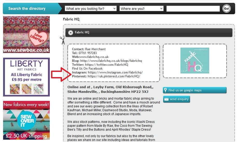 Sewing Directory tweet media