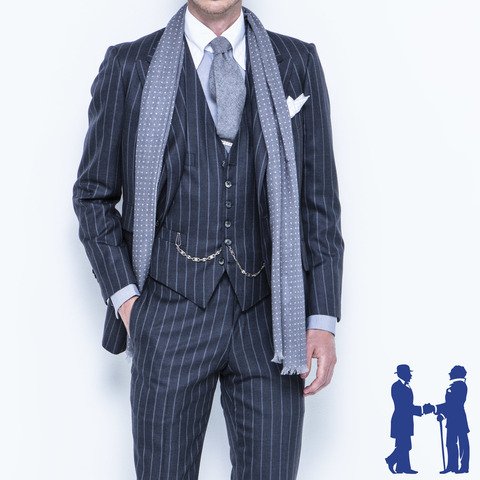 HADLEIGHS's tweet photo. Our James 3 piece suit with a cashmere scarf is the definition of classy. #Hadleighs #HManLifestyle #HManstyle https://t.co/uBAWUOcxqm