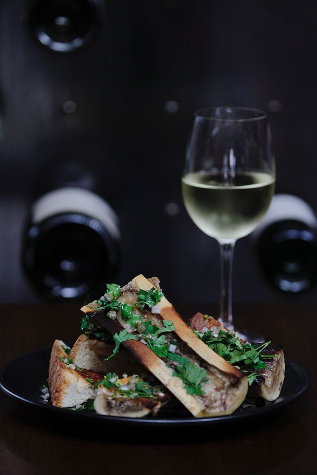 Because charred bone marrow is always a good idea.