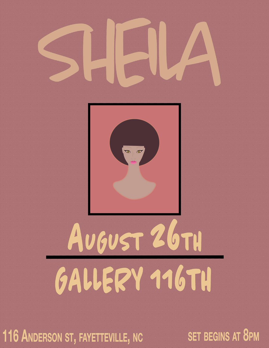 Tomorrow night is another show! Fayetteville, here we come! #NC #fayetteville #Sheilatheband