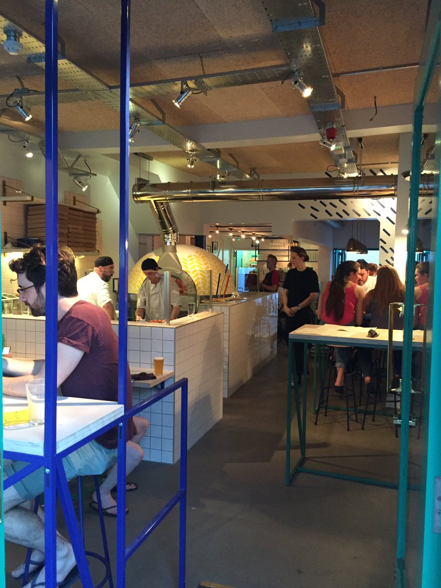 So after a very hot, hard days work, we are erm open in Nunhead. So proud of our little team. 😘