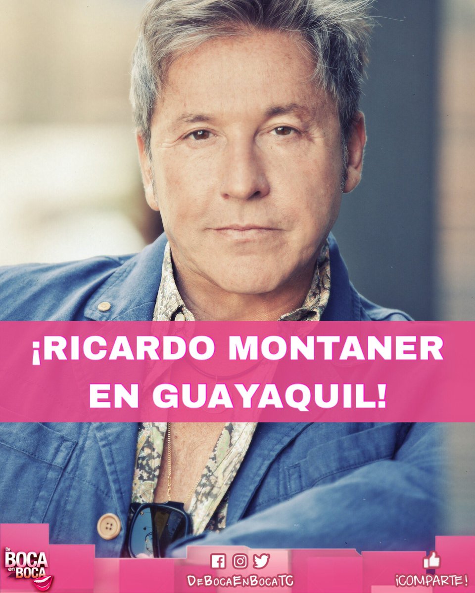 TCNautas's tweet photo. CONFIRMADO: ¡@montanertwiter cantará en #Guayaquil! 🎤 Este 2/Septiembre, ofrecerá un gran show para sus fans. #DBEB https://t.co/zHVo190CA7
