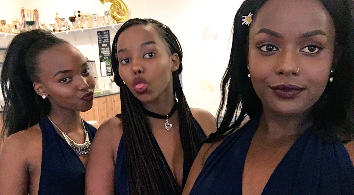 Les trois mousquetaire 💕 #BlackGirlsBreakTheInternet #EastAfricanGirls  #BlackGirlMagic