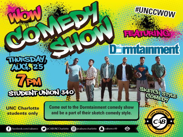 djbre__'s tweet photo. Tonight! North Carolina, Charlotte! #UNCC students! @Dormtainment Live! Music by @DJBre7 #UNCCWOW https://t.co/bqRTX1NdfF