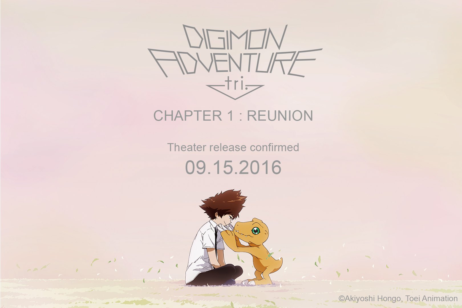 Toei confirmaría que Digimon Adventure tri no formaría parte del