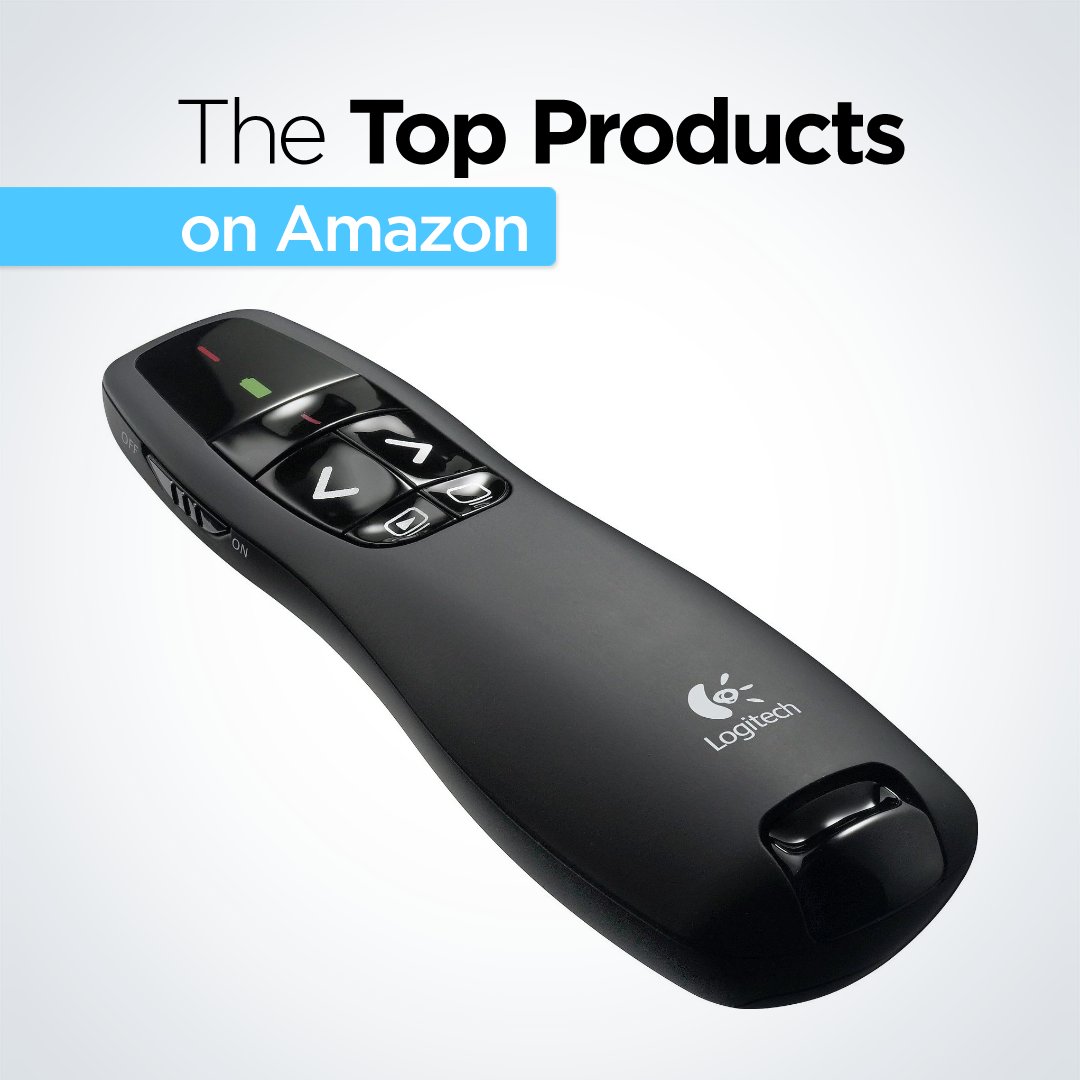 Amazon on Twitter: "Logitech Wireless Presenter R400, Presentation Wireless Presenter with Laser Pointer https://t.co/4o9Bc4nSKM https://t.co/GeZ7Cncrcc" Twitter