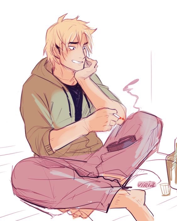 Accidentally setting himself on fire. . .
