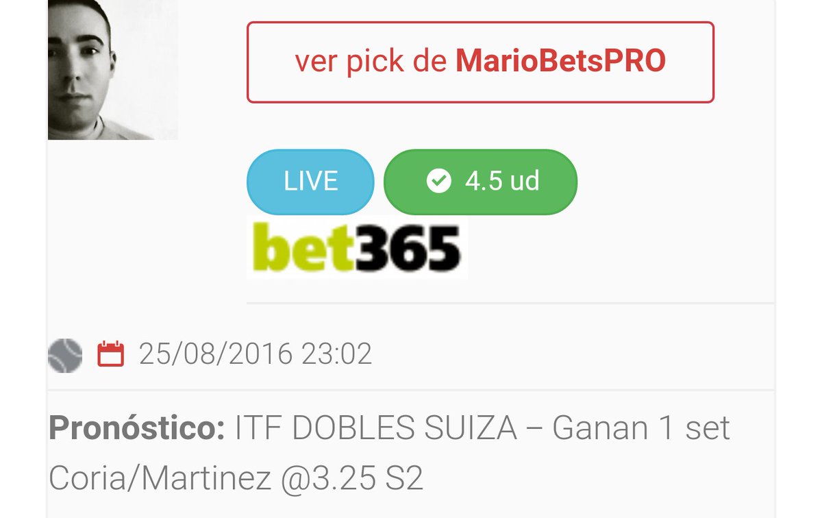 MarioBets1989's tweet photo. Dia de LIVES DE DOBLES en el Premium! Dentro cuotas @3.25 @3.40 y @1.80 😎💰

☞INFO PLAZAS PARA SEPTIEMPBRE! https://t.co/G4UEcChLE5