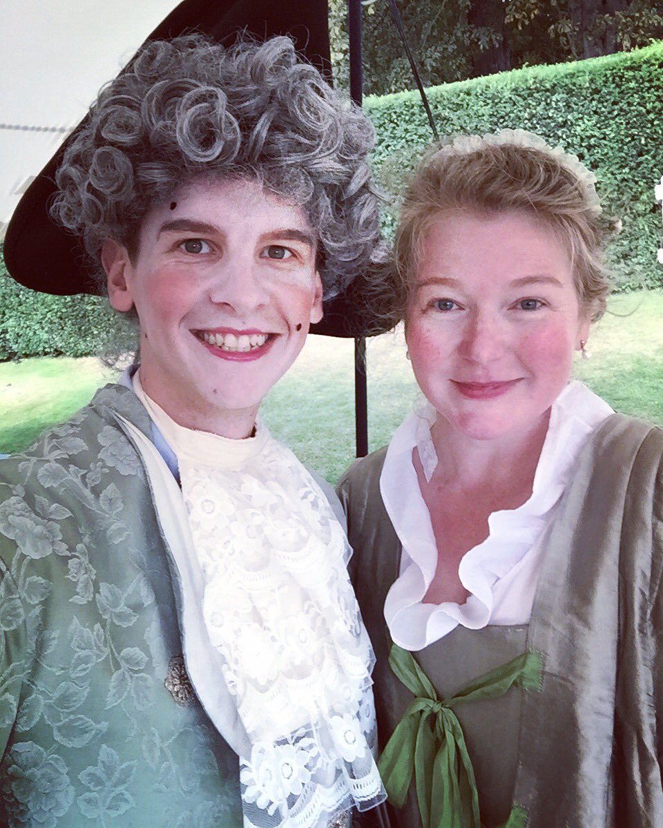 dlonglegs's tweet photo. @pastpleasures1 Wabted to say a big thank-you to Sally for my Georgian make-over last Sunday. She was fantastic. #👍🏼 https://t.co/TsWX7YuSgS