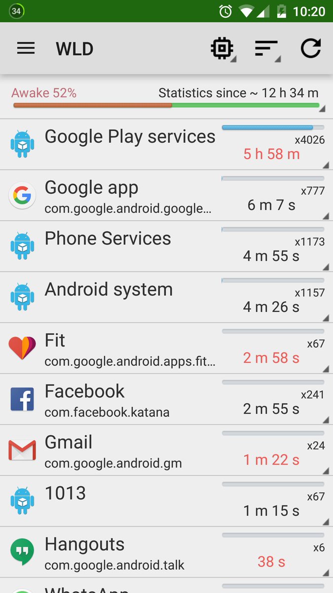 Robulaa's tweet photo. I think I found the cause of my terrible battery life.. Network Location Provider #wakelock https://t.co/GM8101h8IR