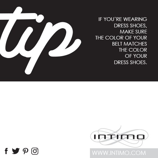 WearIntimo's tweet image. Wrong belt color can be fatal for your style!  #IntimoTips