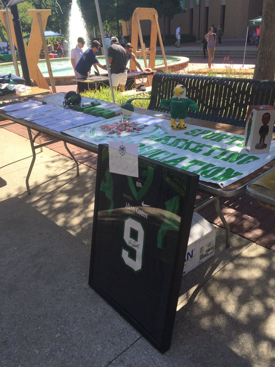 UNT_SMA's tweet photo. You know where we are. Come say hi! #UNT20 #JoinSMA https://t.co/jRQLN0WBgF