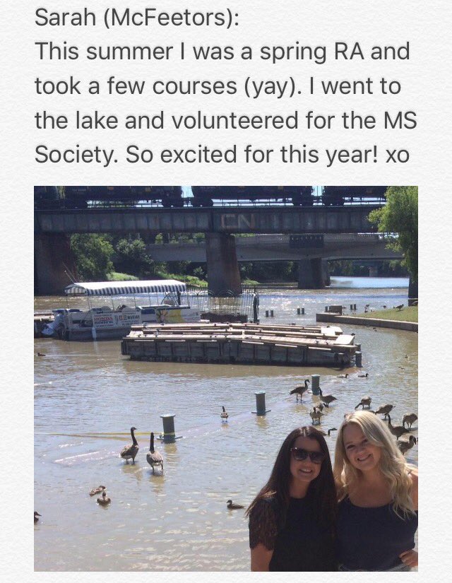 UWResTimes's tweet photo. First up we have the 3rd Floor McFeetors RA, Sarah! https://t.co/swPLKCZzBt