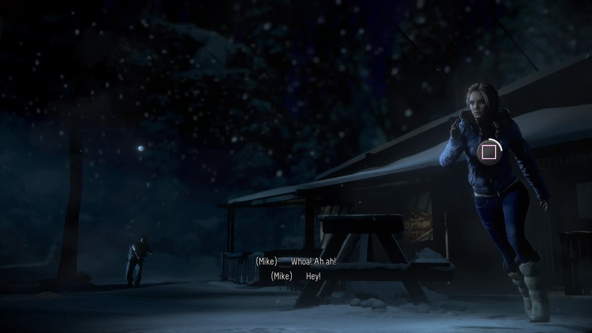 MarcoPlayS07's tweet image. #OneYearOfUntilDawn love this moment of fun, before the darkness ahead! Come back Jess, Mike and UD! Sequel!