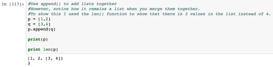 Python_Daily's tweet photo. append()
Use append to merge lists together! https://t.co/G7iKeHE8dk