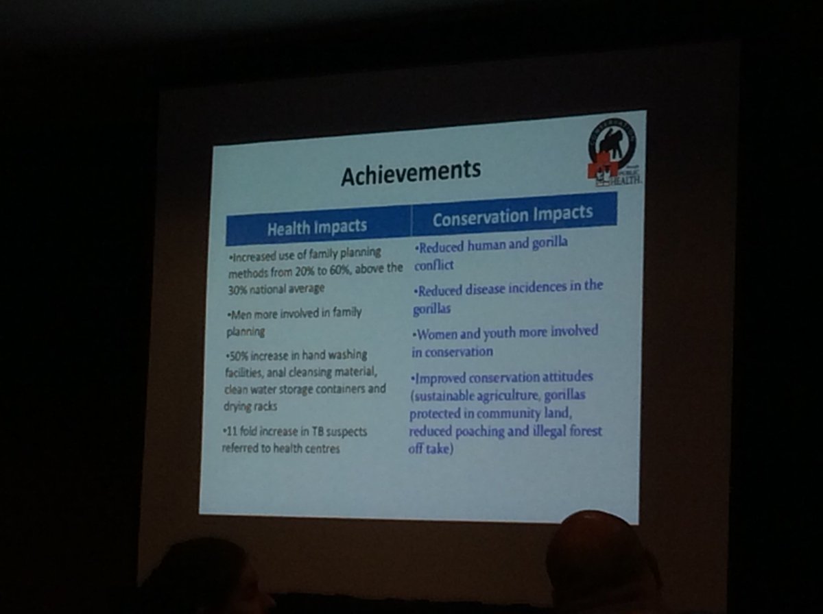 primatologists's tweet photo. Amazing results from @graspunep partner, #Conservation through Public #Health, conserving #gorillas #ipsasp16 https://t.co/jjuYsZhsR7