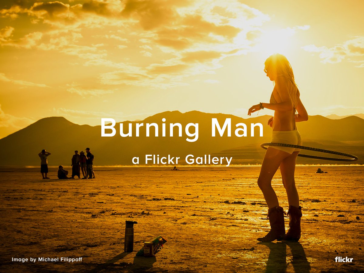 Flickr's tweet photo. It's almost time to celebrate #BurningMan2016! Check our 30 years of #BurningMan Gallery - https://t.co/tEZLE1fXy2 https://t.co/ehoOK2Na34